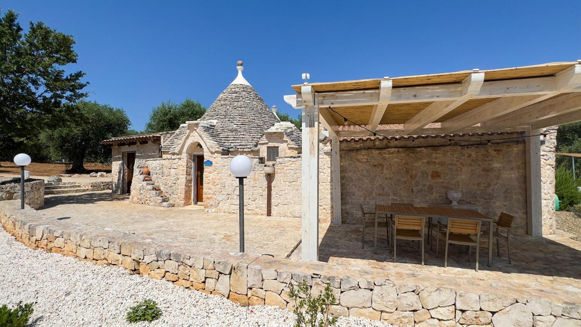 فيلا Trullo Fantastico كاستيلانا غروتي المظهر الخارجي الصورة