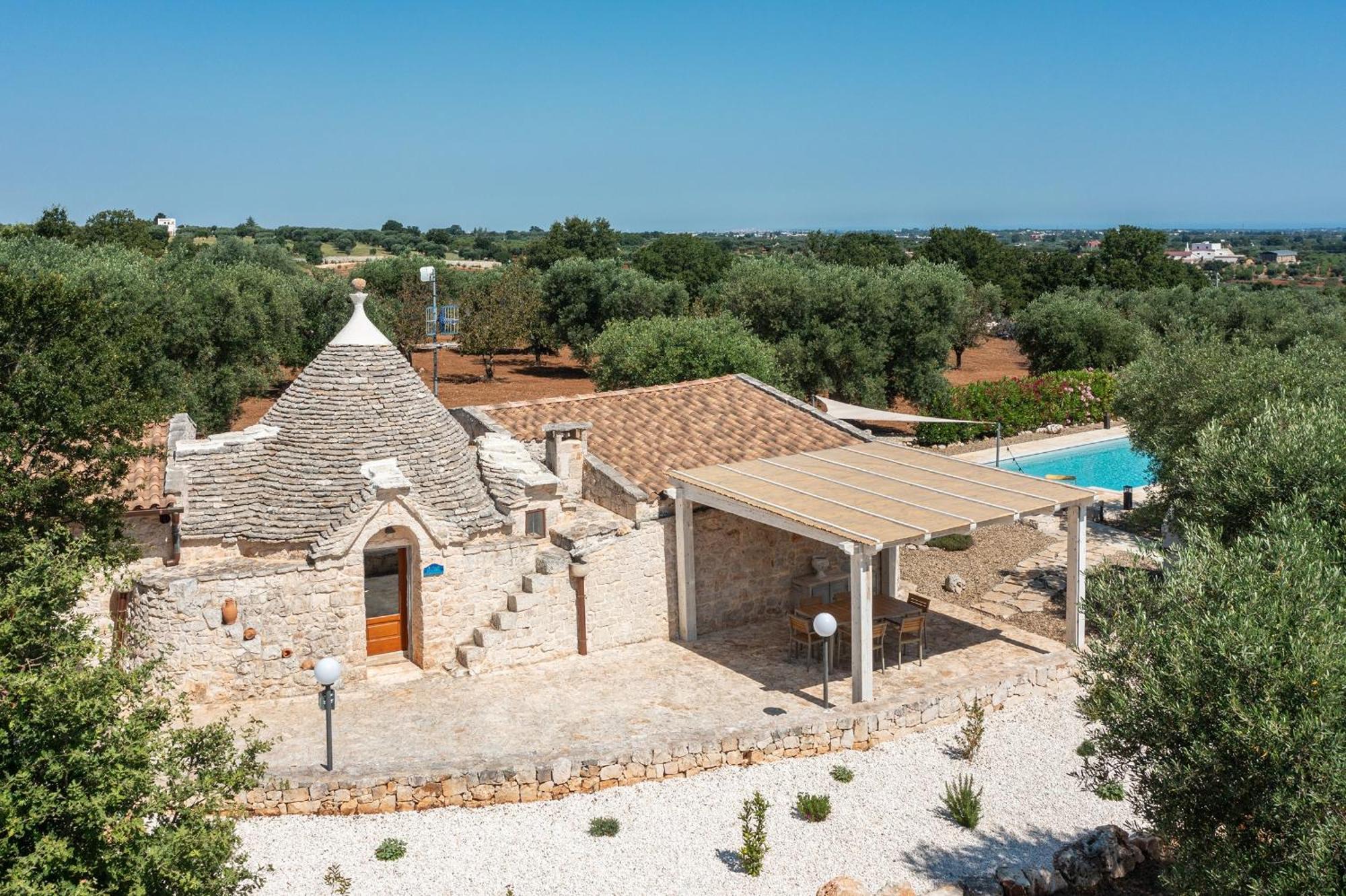 فيلا Trullo Fantastico كاستيلانا غروتي المظهر الخارجي الصورة